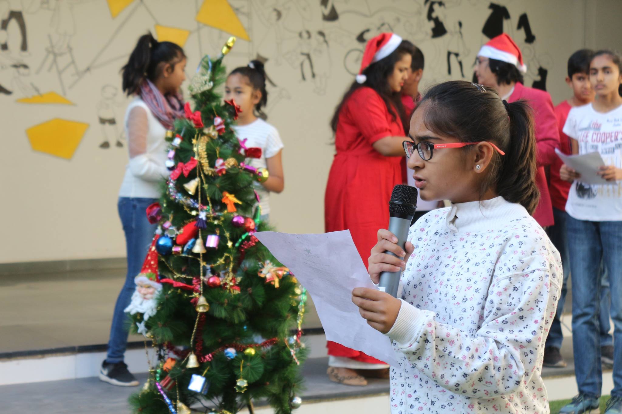 Christmas celebration at The Northstar School