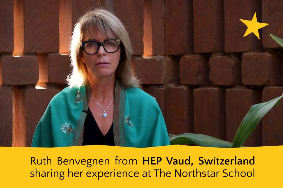 Ruth Benvegnen (HEP Vaud, Switzerland) sharing her experience at The Northstar School