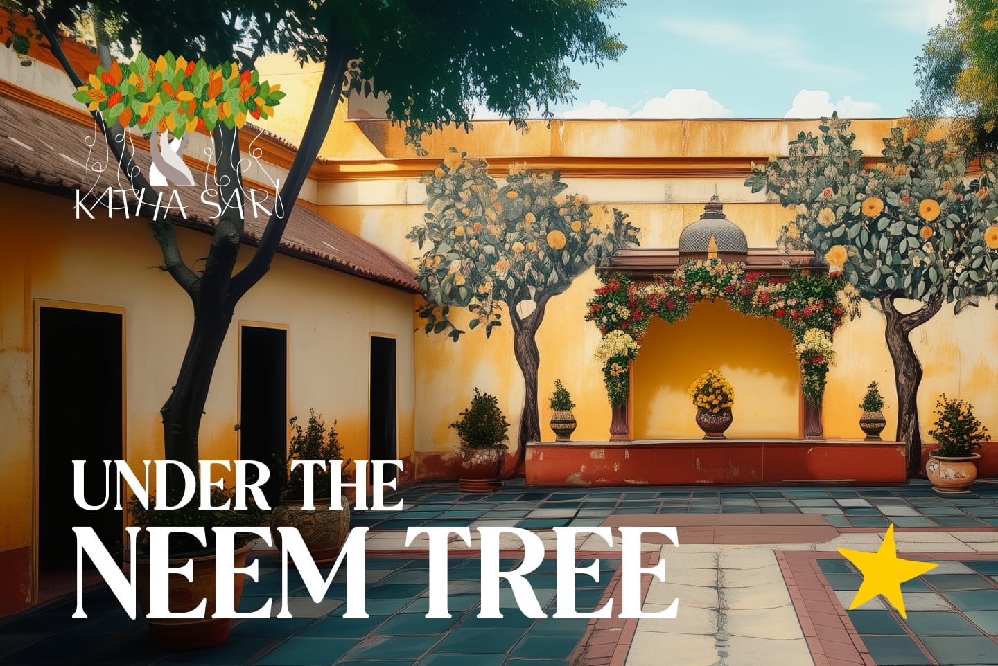 Under the Neem Tree at Katha Sari